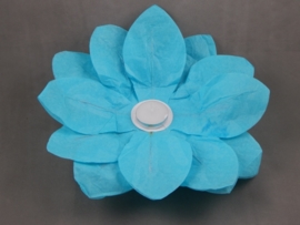 Waterlantaarn lotusbloem blauw 30 cm