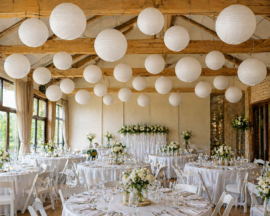 Witte lampion pakketten - Aanbieding!