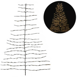 Countryfield Kerstboom Ziggy flexibel LED  bruin 100 cm