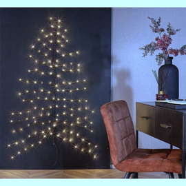 Countryfield Kerstboom Ziggy flexibel LED  bruin 120 cm