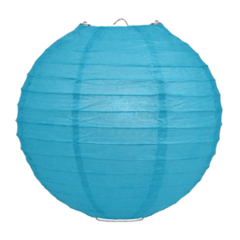 Lampion blauw 50 cm