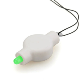 Lampion verlichting led lampje groen - 10 stuks