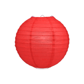 Lampion rood papier 20 cm