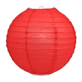 Lampion rood papier 50 cm