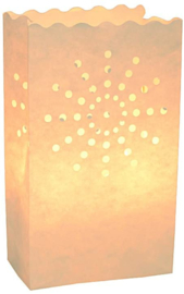 Candle bag Zon - 10 grote kaarsenzakken
