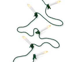 Lumineo LED kaarsjes kerstboomverlichting 11 meter - 30 kaarsjes