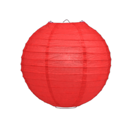 Lampion rood papier 25 cm