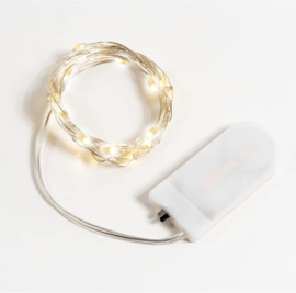 Draadverlichting Micro LED warm wit - 1m
