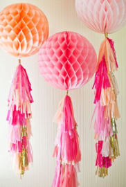 Tassel slinger roze