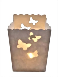Candlebag Vlinder midi - 10 kleine kaarsenzakjes