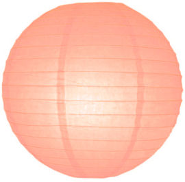 Lampion oud roze papier 50 cm