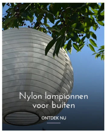 Nylon buiten lampionnen kopen
