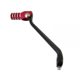 GEAR SHIFT LEVER ALU FORGED CRF150 07-.. BLACK/RED TIP