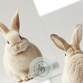 Bunny poster set