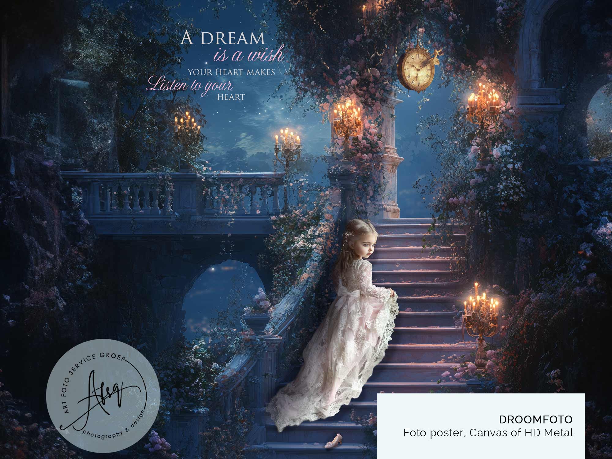 Digitale Droomfoto - A Cinderella story...
