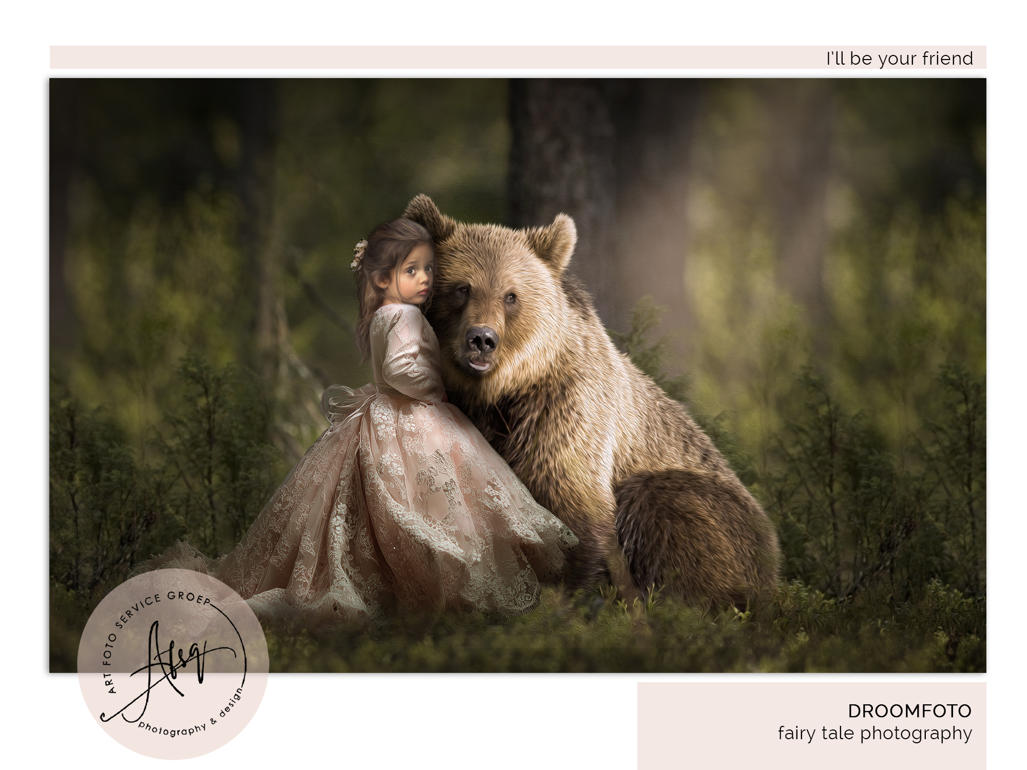 Digitale Droomfoto (Fine art) -   I'll be your friend...