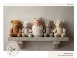 Digitale Droomfoto - Five Little Friends -IW541