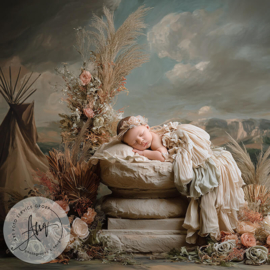 Digitale Droomfoto - Boho Dreamland -IW357