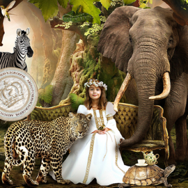 Digitale Fantasy Art Photo - The Animal Kingdom