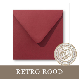 Envelop - Retro Rood