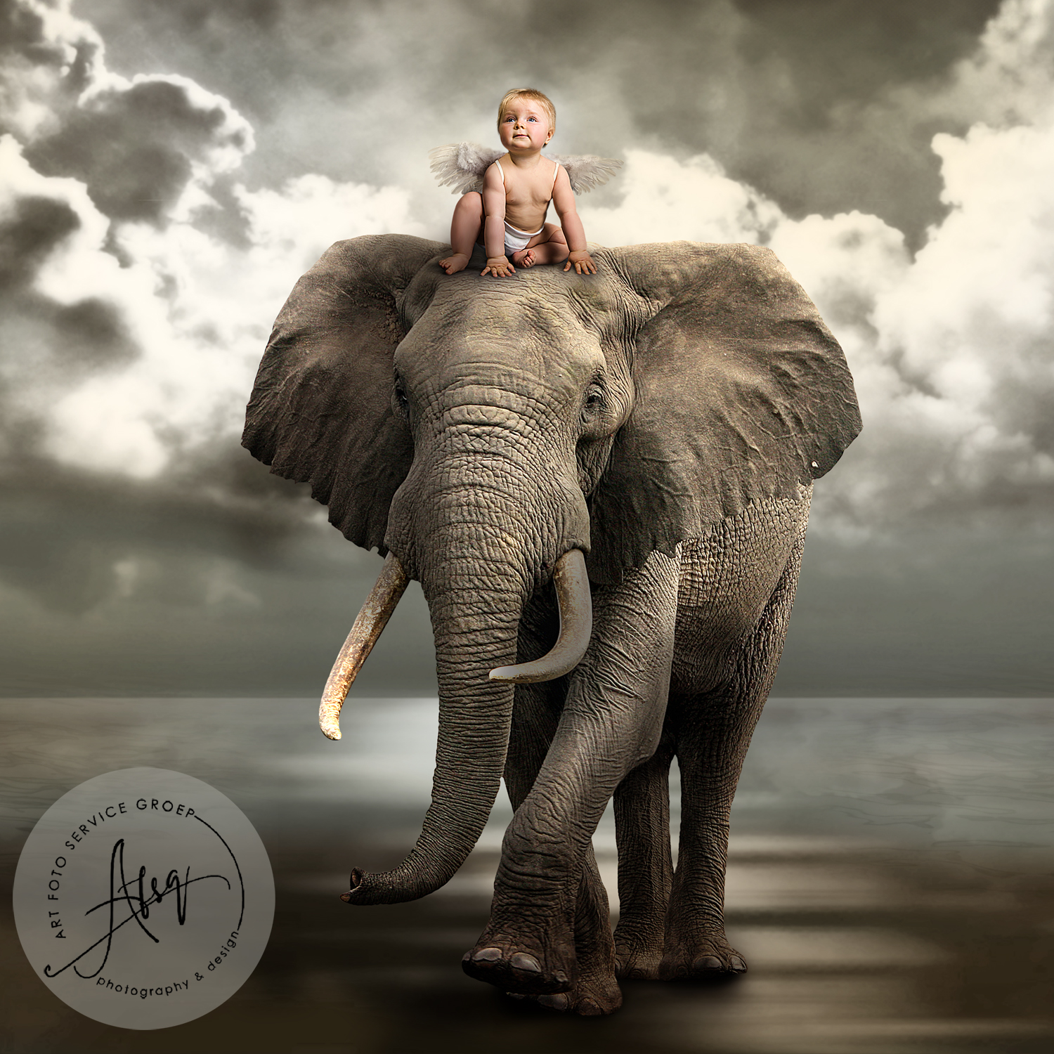 Digitale Droomfoto (Fine art) -  Your Adventure Awaits...