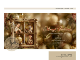 Christmas in a box – Sprookjes Kerstkaart met Eigen Foto