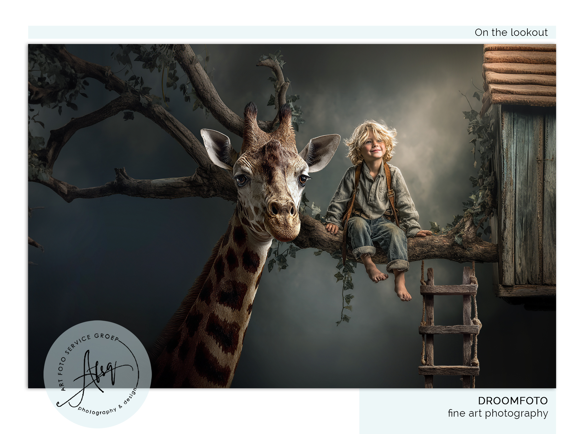 Digitale Droomfoto (Fine art) - On the lookout...
