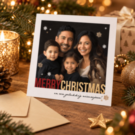 Foto Kerstkaart CA025