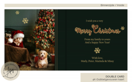 A Christmas Wish – Sprookjes Kerstkaart met Eigen Foto