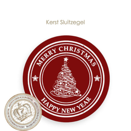 Kerst sluitzegel SK001