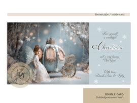 A Christmas Fairy Tale – Sprookjes Kerstkaart met Eigen Foto