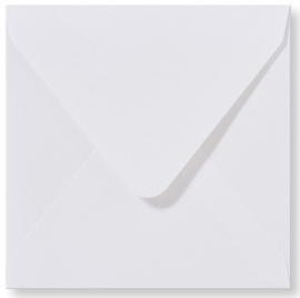 Parelmoer Envelop - extra white