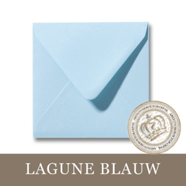 Envelop - Lagune Blauw