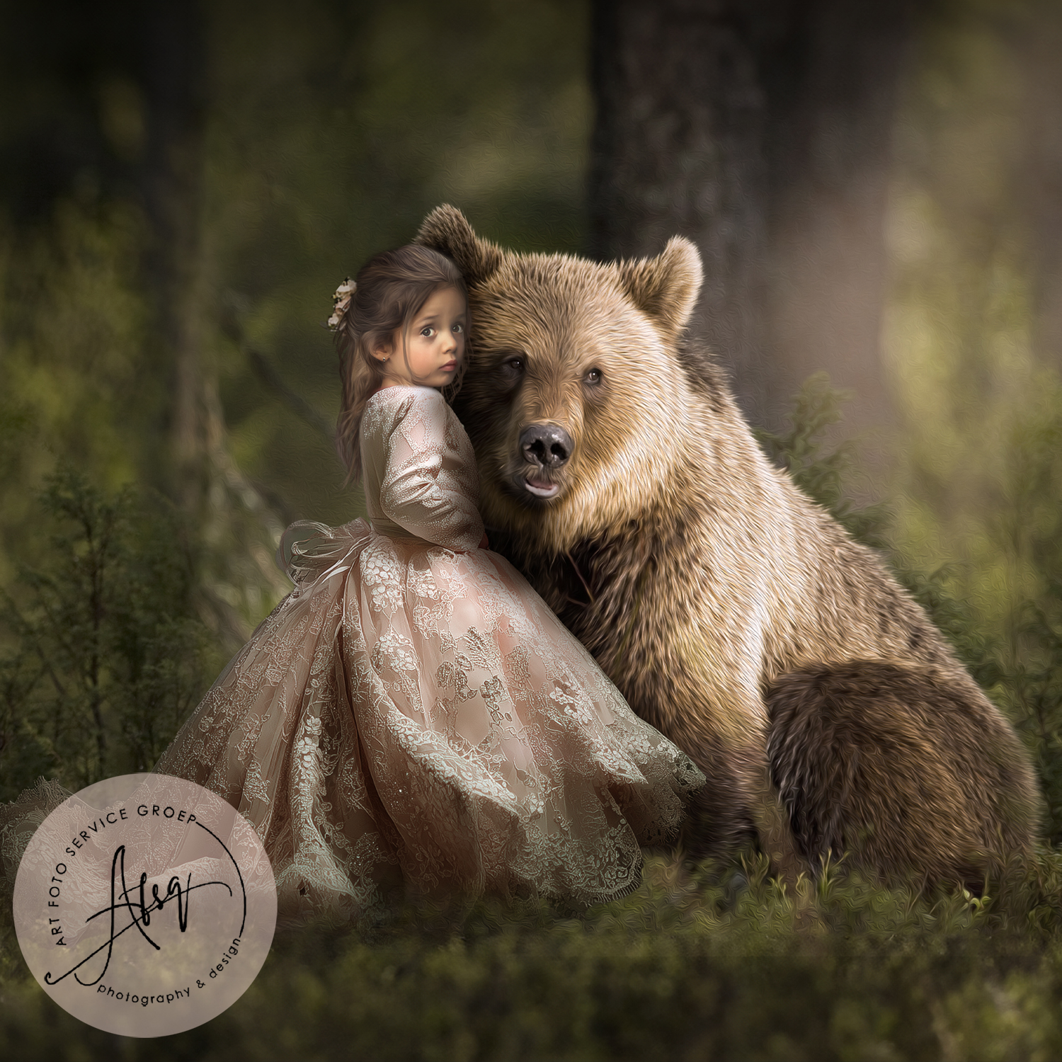 Digitale Droomfoto (Fine art) -   I'll be your friend...