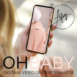 Digitaal Video Geboortekaartje - Oh Baby!