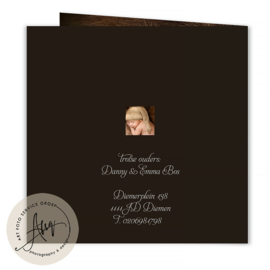 Droom geboortekaartje met eigen foto - The Lion King - GB221