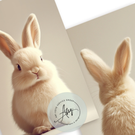 Bunny poster set