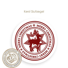 Kerst sluitzegel SK017