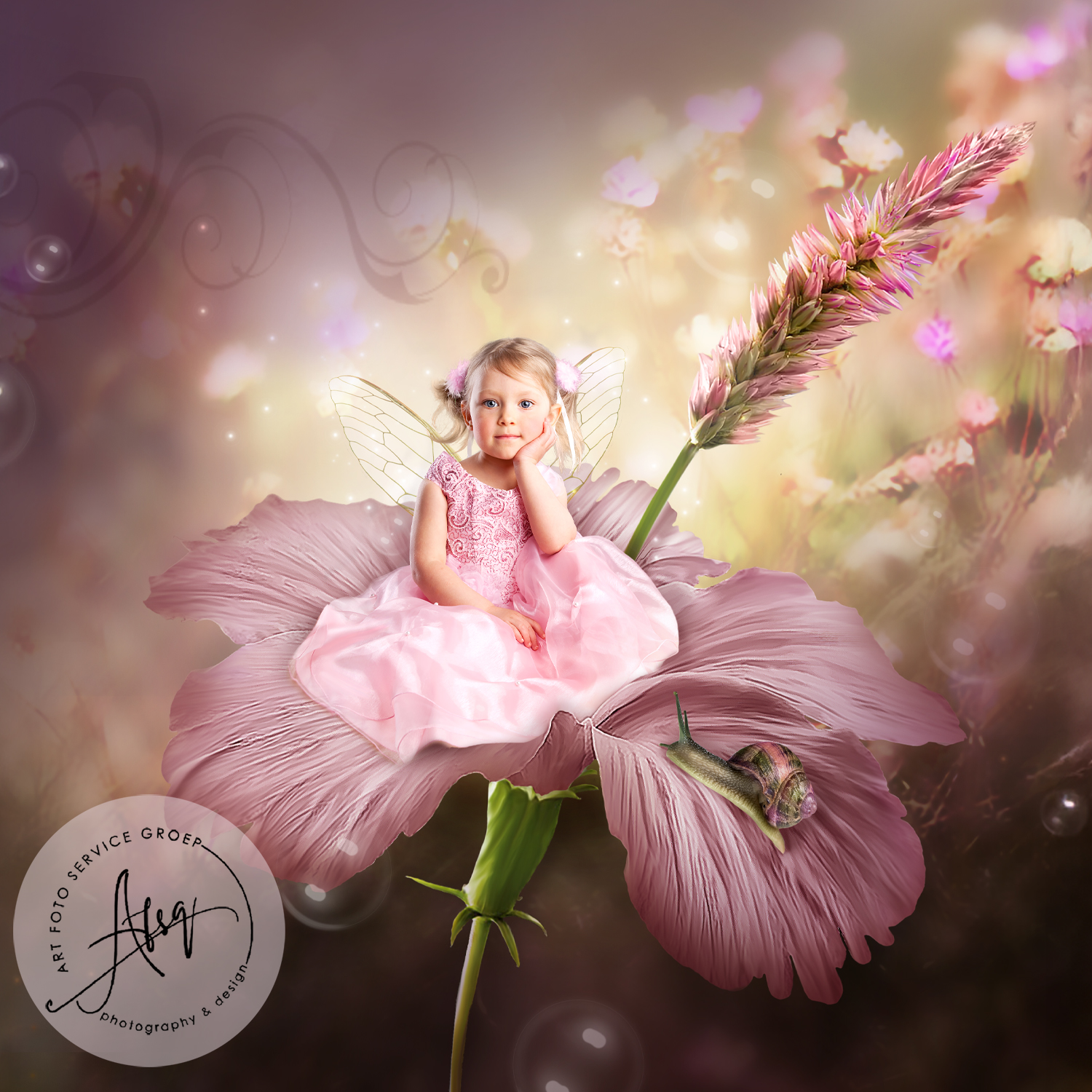 Digitale Droomfoto - A Dream is a wish...