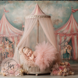 Digitale Droomfoto - The Little Carrousel -IW349