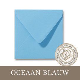 Envelop - Oceaan Blauw
