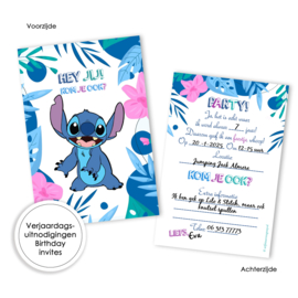 BCI020 Lilo & Stitch uitnodigingen (invulkaarten Set)