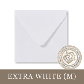 Parelmoer Envelop - Extra White