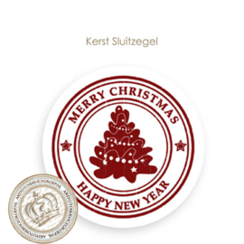 Kerst sluitzegel SK018