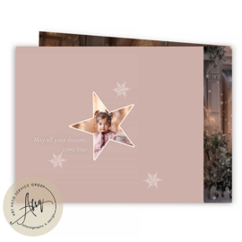 An Enchanted Christmas – Sprookjes Kerstkaart met Eigen Foto