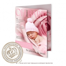 Baby Magazine cover GB386 Pink
