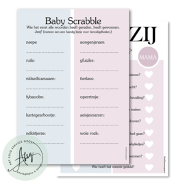 Hij of zij, Wie denk jij? - Baby Voorspellingen  - (20 invulkaarten)