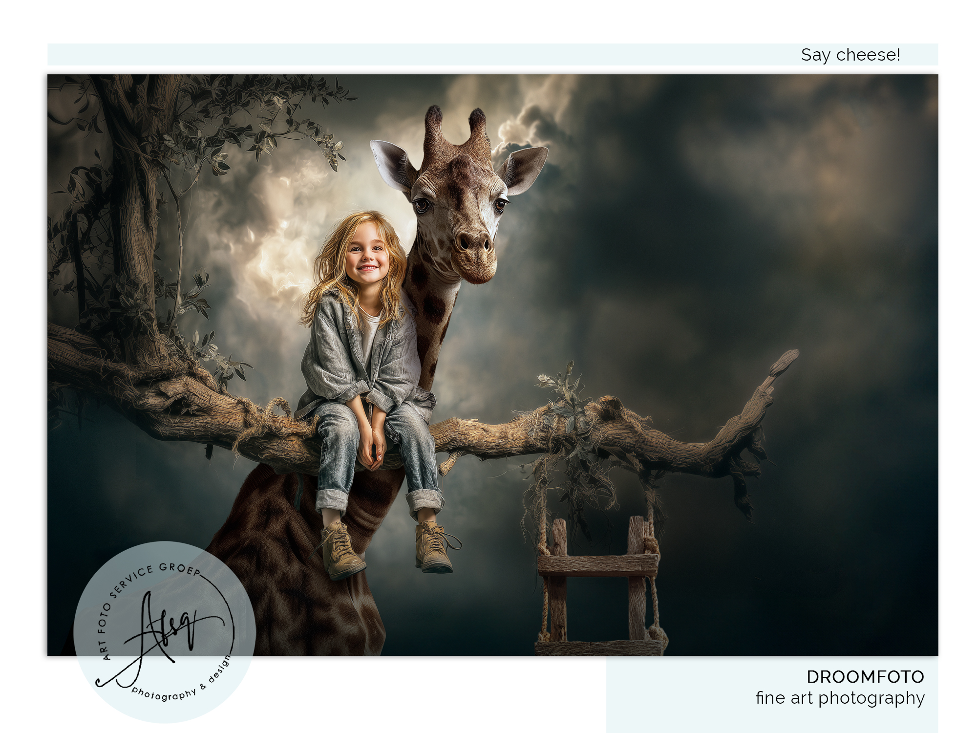 Digitale Droomfoto (Fine art) - Say cheese!...