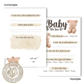 Oh Baby! Babyvoorspellingen BSG502 (set van 20 stuks)