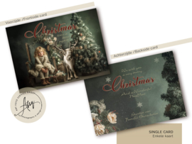 Christmas Time – Sprookjes Kerstkaart met Eigen Foto